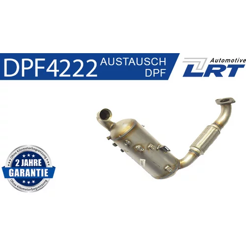 Filter sadzí/pevných častíc výfukového systému LRT DPF4222