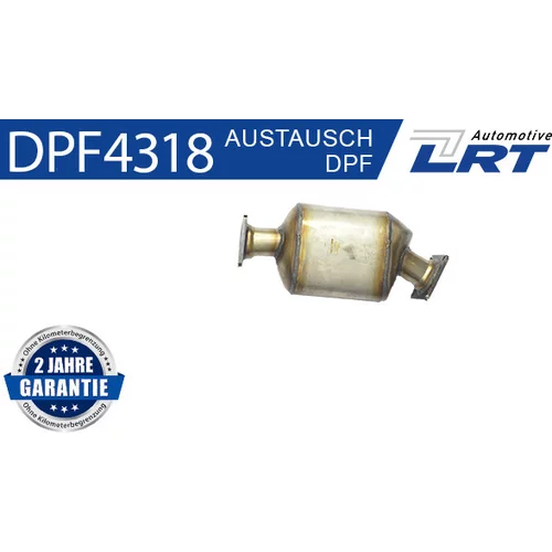 Filter sadzí/pevných častíc výfukového systému LRT DPF4318