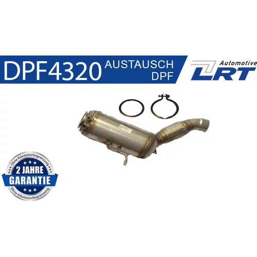 Filter sadzí/pevných častíc výfukového systému LRT DPF4320