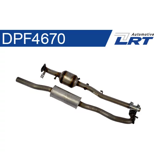 Filter sadzí/pevných častíc výfukového systému LRT DPF4670