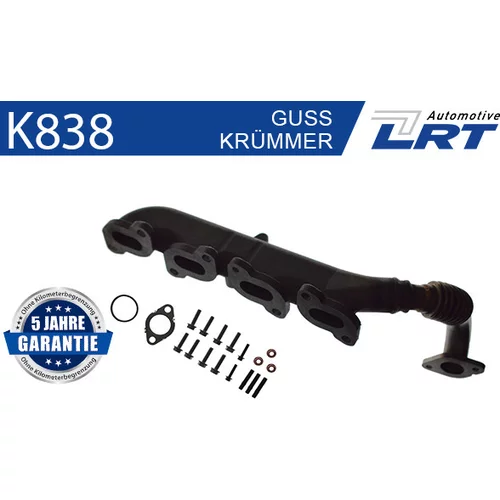 Zberné potrubie výfuku LRT K838