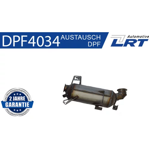 Filter sadzí/pevných častíc výfukového systému LRT DPF4034