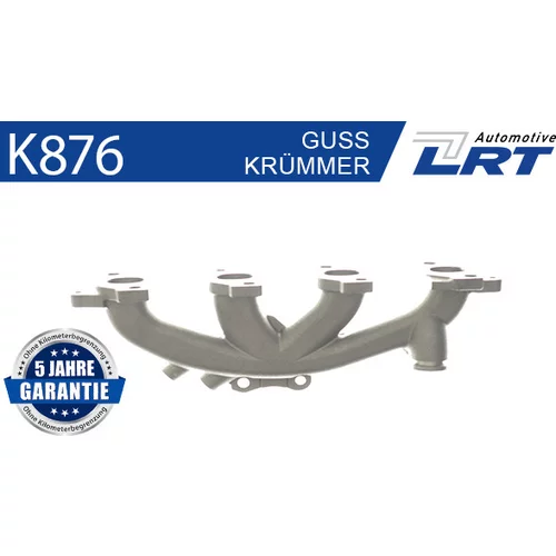 Zberné potrubie výfuku LRT K876