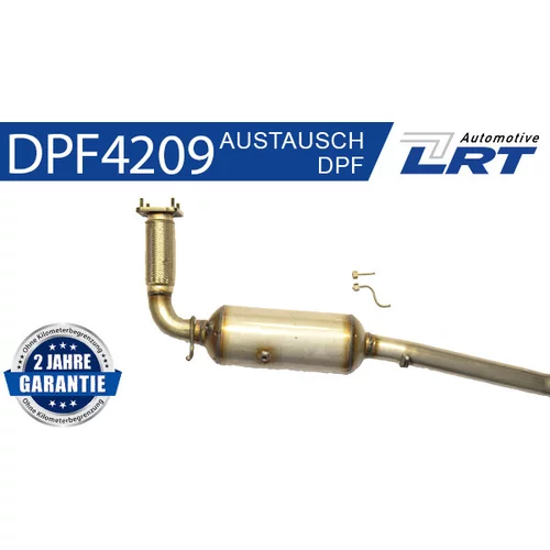 Filter sadzí/pevných častíc výfukového systému LRT DPF4209