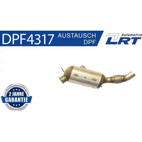 Filter sadzí/pevných častíc výfukového systému LRT DPF4317
