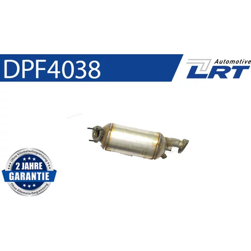 Filter sadzí/pevných častíc výfukového systému LRT DPF4038