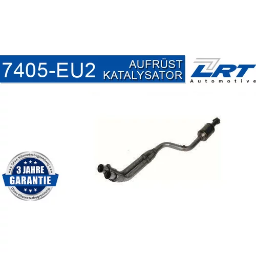 Prestavba/úprava katalyzátora LRT 7405-EU2