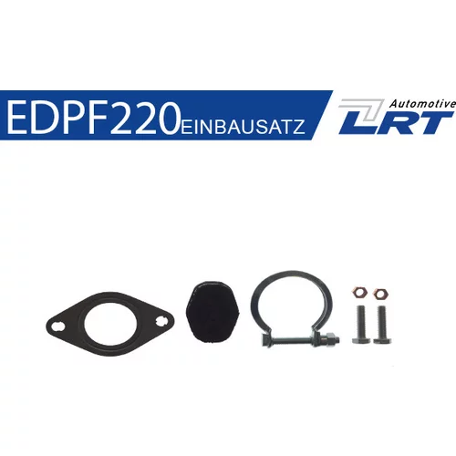 Filter pevných častíc - montážna sada LRT EDPF220