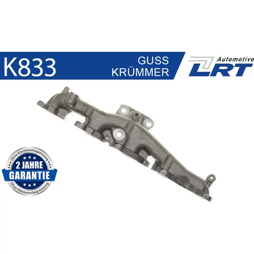 Zberné potrubie výfuku LRT K833