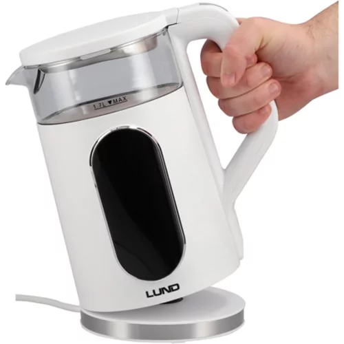ELEKTRICKÁ VARNÁ KONVICA 1,7L, REGULÁCIA TEPLOTY, BIELA /LUND/ - obr. 10