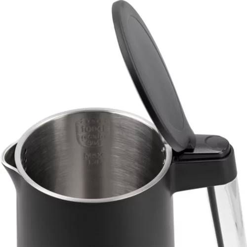 ELEKTRICKÁ VARNÁ KONVICA 1,7L, REGULÁCIA TEPLOTY, ČIERNA /LUND/ - obr. 3