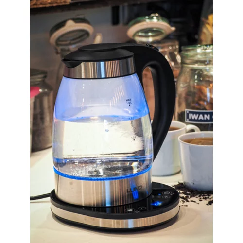 ELEKTRICKÁ SKLENENÁ LED KANVICA 1,8L S NASTAVENÍM TEPLOTY /LUND/ - obr. 4