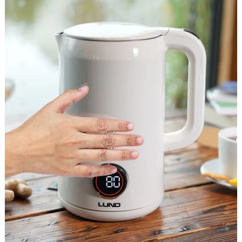 ELEKTRICKÁ KANVICA 1,7L, NASTAVENIE TEPLOTY, BIELA /LUND/ - obr. 17