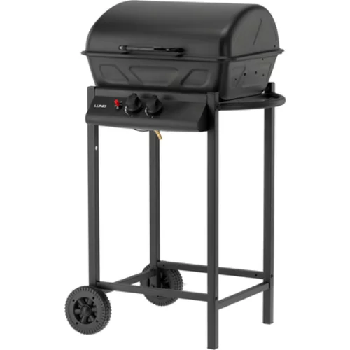 PLYNOVÝ GRIL BAVEN, 2 HORÁKY 5,5KW, ČIERNA