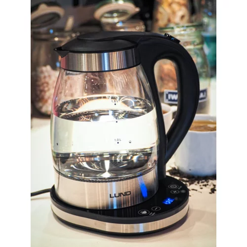 ELEKTRICKÁ SKLENENÁ LED KANVICA 1,8L S NASTAVENÍM TEPLOTY /LUND/ - obr. 3