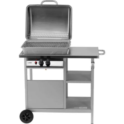 PLYNOVÝ GRIL BAVEN, 2 HORÁKY 5,5KW S/S /LUND/ - obr. 2