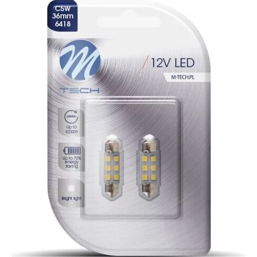 Žiarovka osvetlenia poznávacej značky M-TECH LB028W