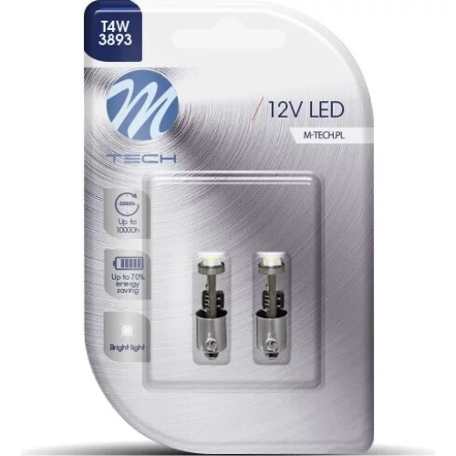 Žiarovka osvetlenia poznávacej značky LB319W /M-TECH/