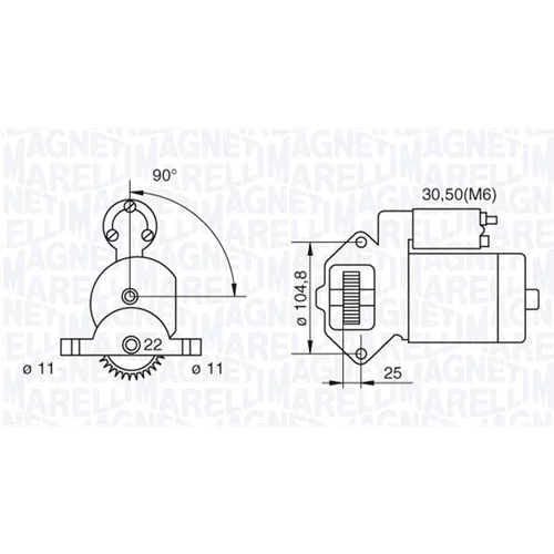 Štartér MAGNETI MARELLI 063280032010