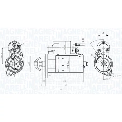 Štartér MAGNETI MARELLI 063721172010