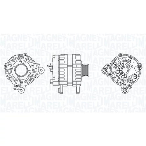 Alternátor MAGNETI MARELLI 063736383010
