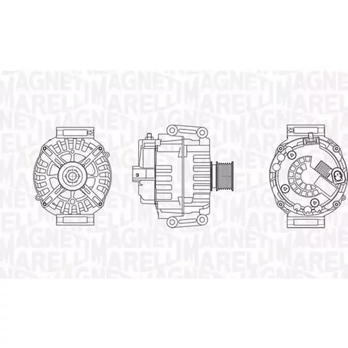 Alternátor MAGNETI MARELLI 063737637710