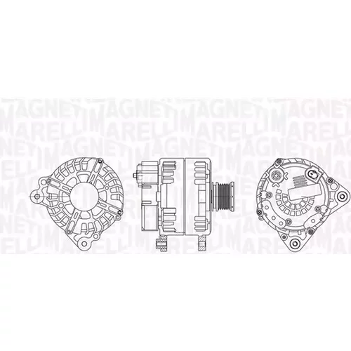 Alternátor MAGNETI MARELLI 063737664210