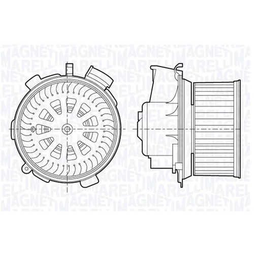 Vnútorný ventilátor MAGNETI MARELLI 069412711010