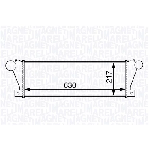 Chladič plniaceho vzduchu 351319202590 (MAGNETI MARELLI)