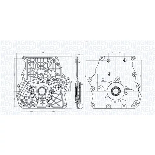 Olejové čerpadlo 351516000100 (MAGNETI MARELLI) - obr. 1
