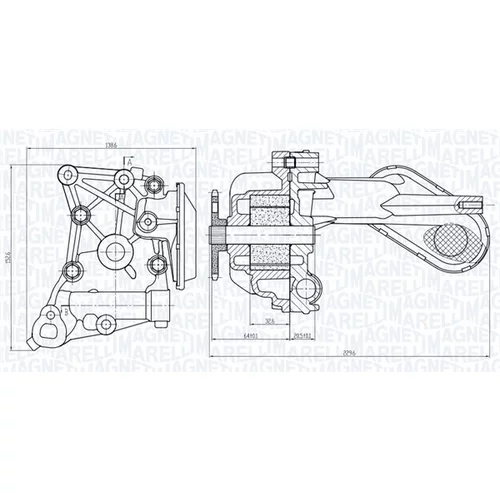 Olejové čerpadlo MAGNETI MARELLI 351516000125
