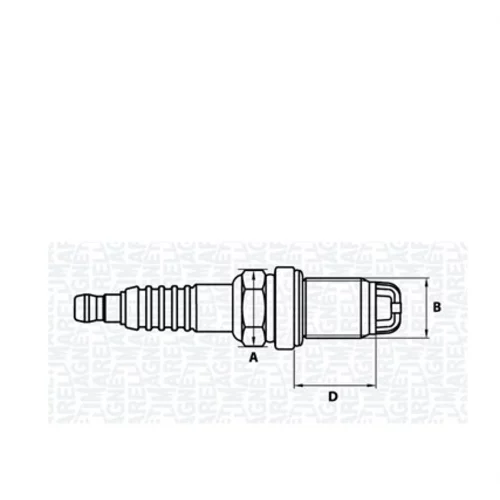 Zapaľovacia sviečka MAGNETI MARELLI 062000783304