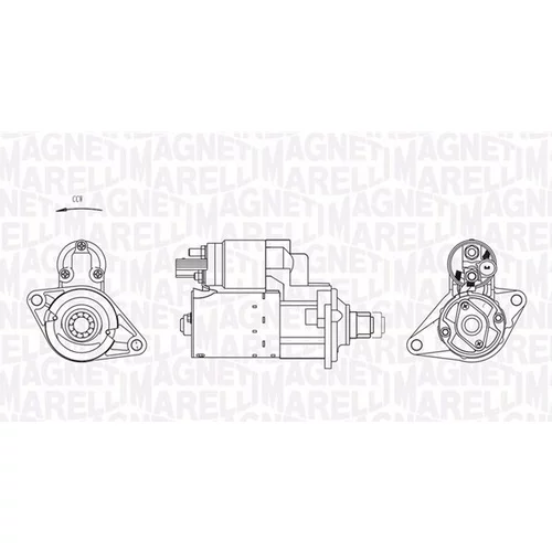 Štartér MAGNETI MARELLI 063721590010