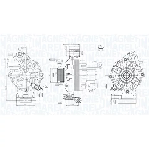 Alternátor MAGNETI MARELLI 063731474010