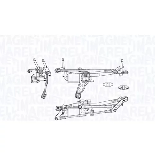 Systém čistenia skiel MAGNETI MARELLI 064351784010