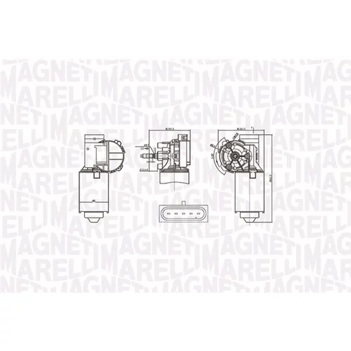 Motor stieračov 064375400010 (MAGNETI MARELLI)