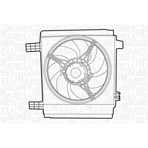Ventilátor chladenia motora MAGNETI MARELLI 069422364010