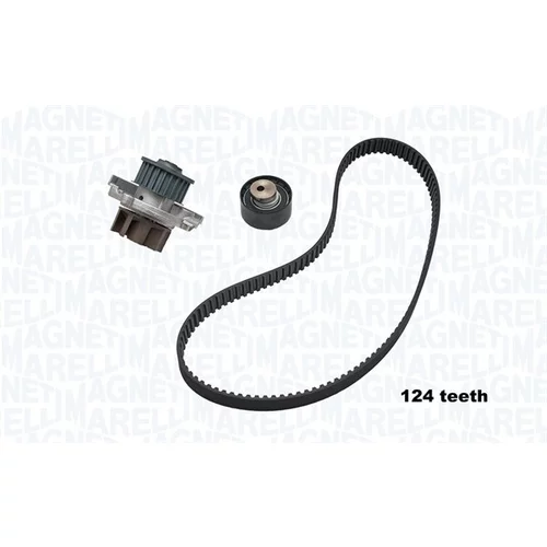 Vodné čerpadlo + sada ozubeného remeňa MAGNETI MARELLI 341401860002