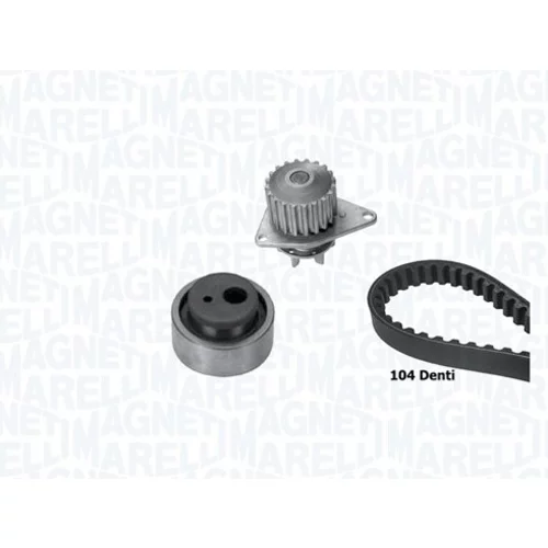 Vodné čerpadlo + sada ozubeného remeňa MAGNETI MARELLI 341406900001