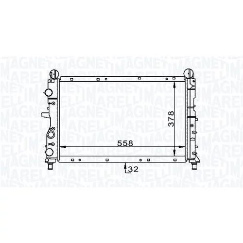 Chladič motora MAGNETI MARELLI 350213168900