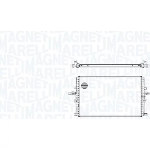 Chladič motora MAGNETI MARELLI 350213222700