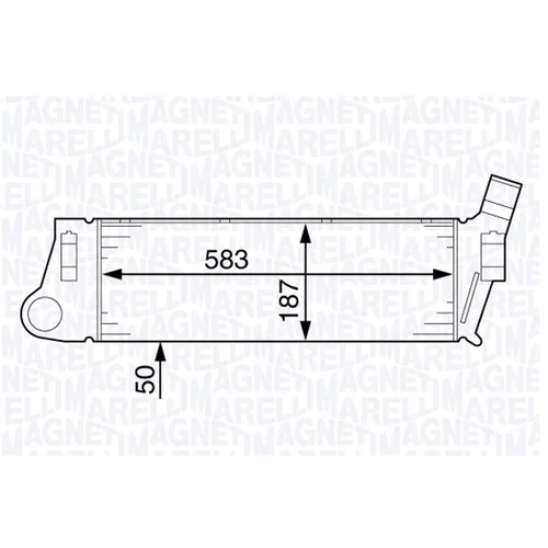 Chladič plniaceho vzduchu MAGNETI MARELLI 351319201850