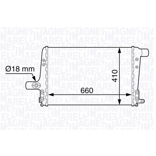 Chladič plniaceho vzduchu MAGNETI MARELLI 351319202430