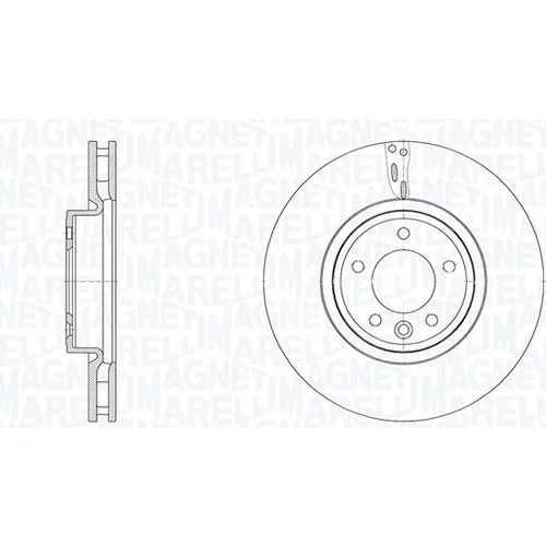 Brzdový kotúč MAGNETI MARELLI 361302040916
