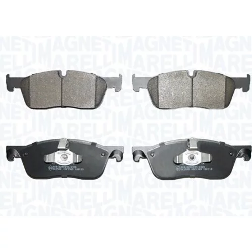 Sada brzdových platničiek kotúčovej brzdy MAGNETI MARELLI 363916061302