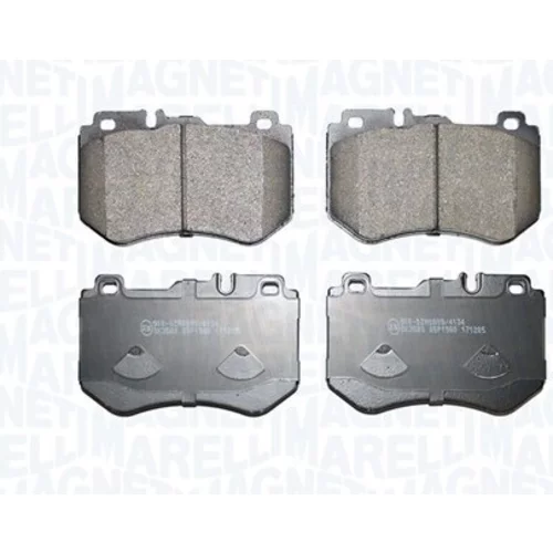 Sada brzdových platničiek kotúčovej brzdy MAGNETI MARELLI 363916061347