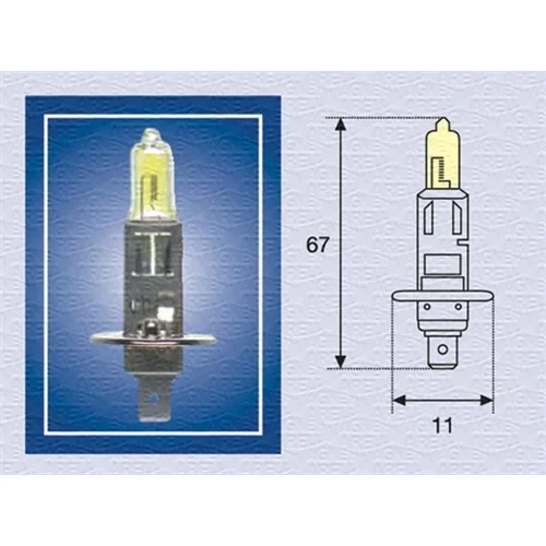 Žiarovka pre diaľkový svetlomet 002571100000 (MAGNETI MARELLI)