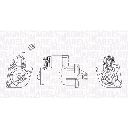 Štartér MAGNETI MARELLI 063721604510