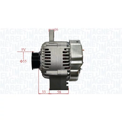 Alternátor 063732107010 (MAGNETI MARELLI) - obr. 2
