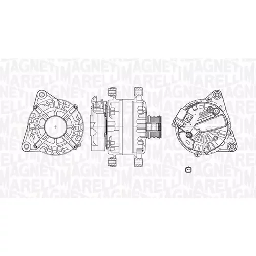 Alternátor MAGNETI MARELLI 063737623710